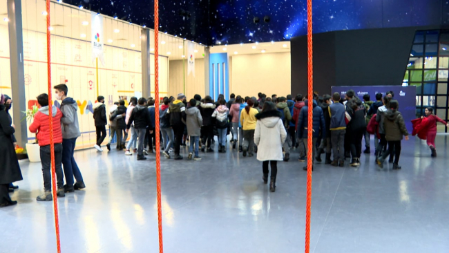 Erzurum Bilim Merkezi öğrencilerin gözdesi oldu